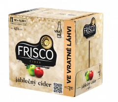 Frisco Jablečný cider 12 x 0,33l