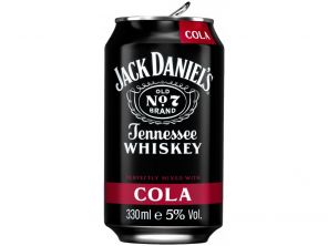 Jack Daniels +cola 0,33l 5% plech